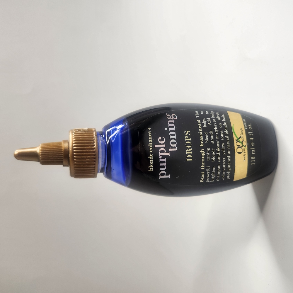 OGX Purple Toning Drops Blonde Enhancw